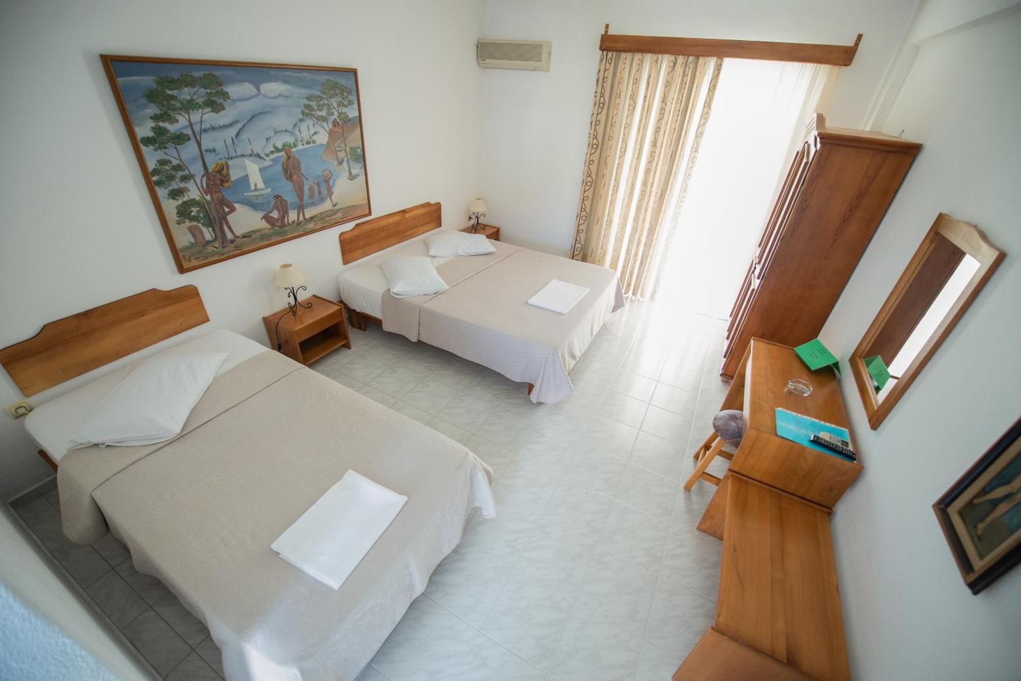 Estia Hotel Fourka Buitenkant foto