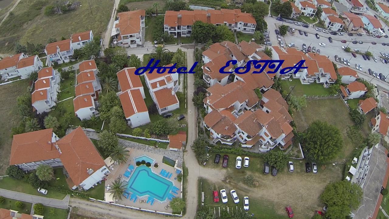Estia Hotel Fourka Buitenkant foto
