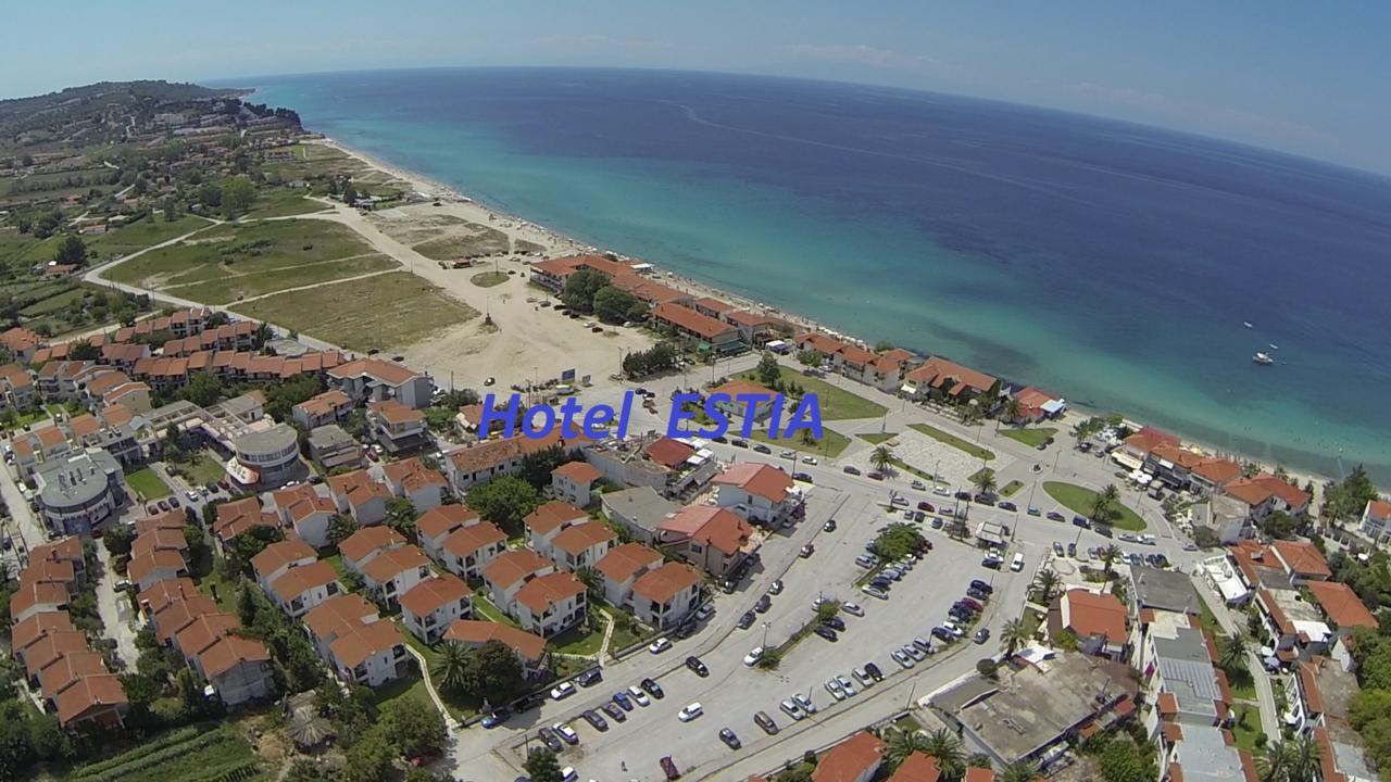 Estia Hotel Fourka Buitenkant foto